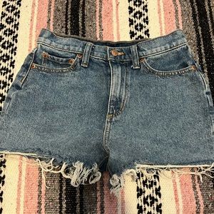 PINK blue Jean shorts - size 25